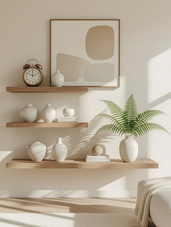 stylish functional decor displays