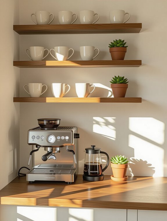 stylish minimalist coffee storage