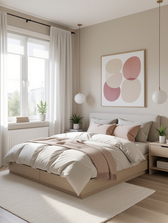 stylish space saving platform beds