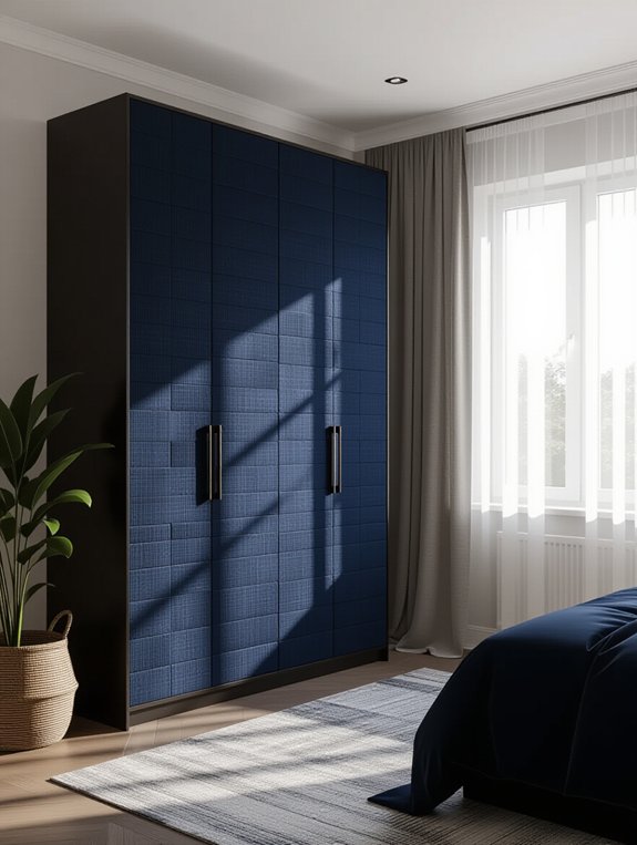 textured fabric wardrobe solutions