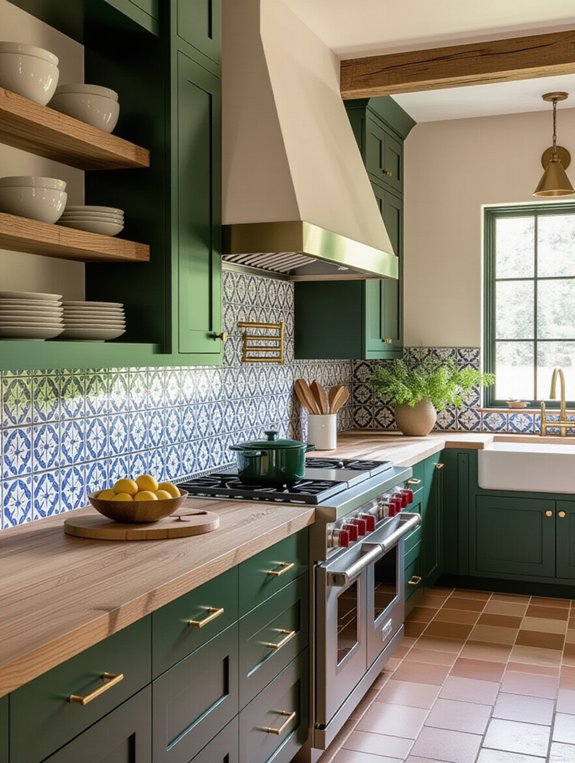 textured finishes enhance kitchens