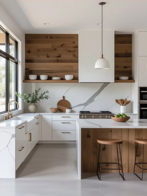 textured surfaces enhance minimalism