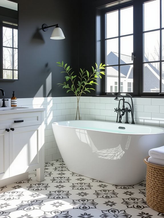 timeless black faucet elegance