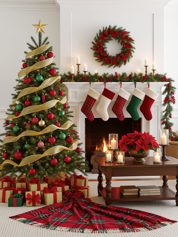 timeless christmas color palette