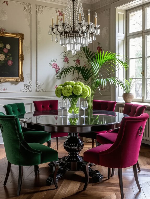timeless vintage dining elegance