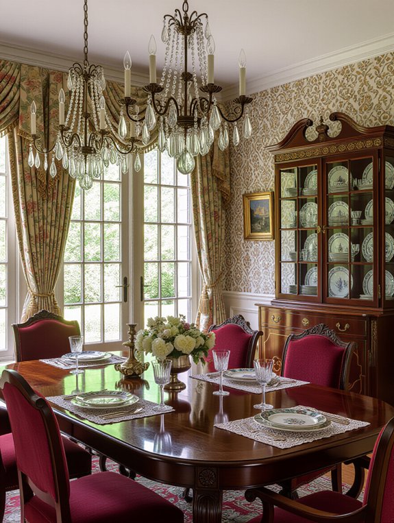 timeless vintage dining elements