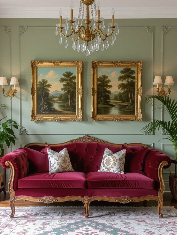 timeless vintage frame decor