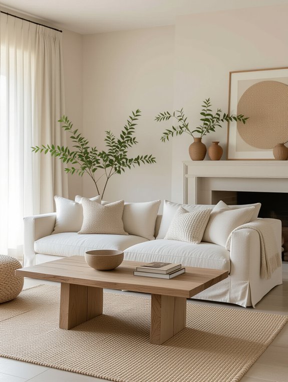 tranquil minimalist home design
