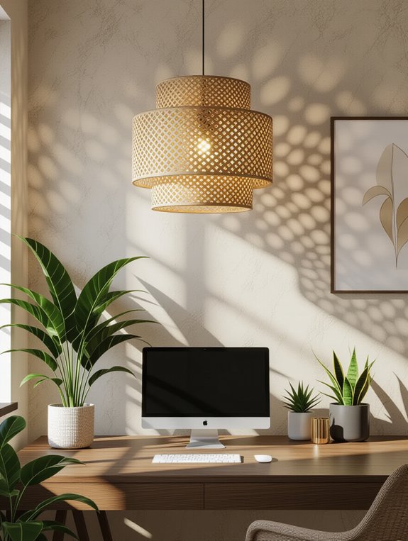 transform office with lighting