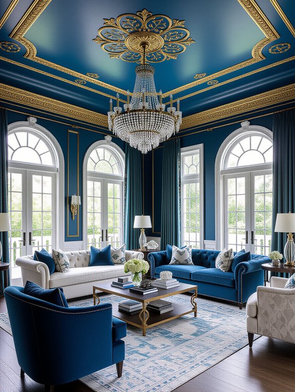 transformative painted ceiling design