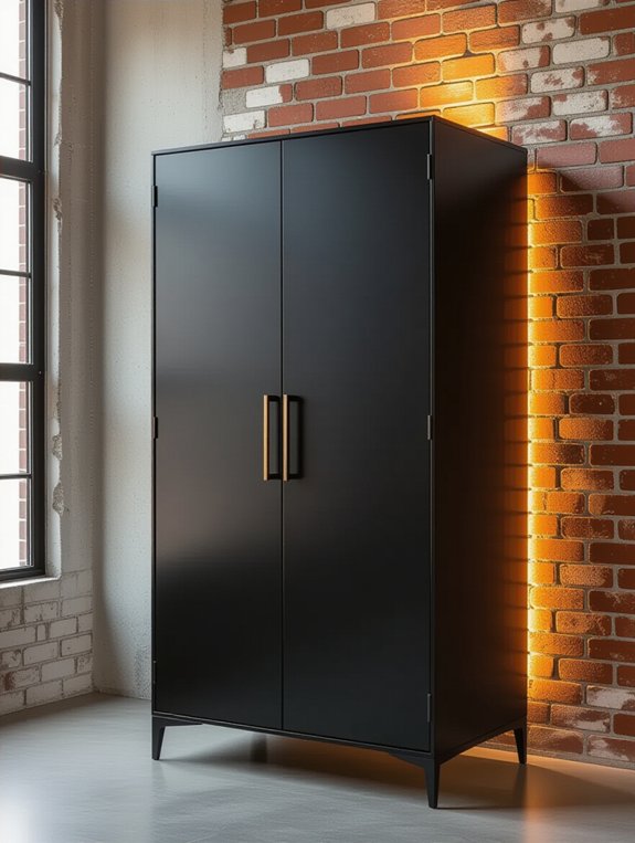 urban industrial wardrobe design