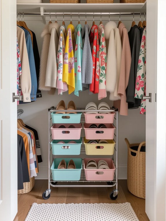 versatile closet organization solution