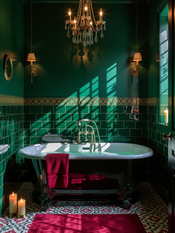 vibrant artistic tile designs