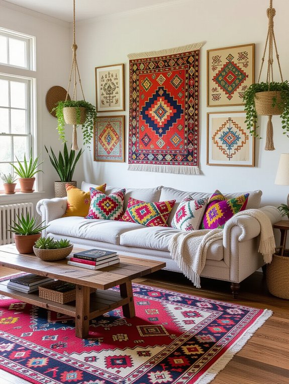 vibrant eclectic personalized decor