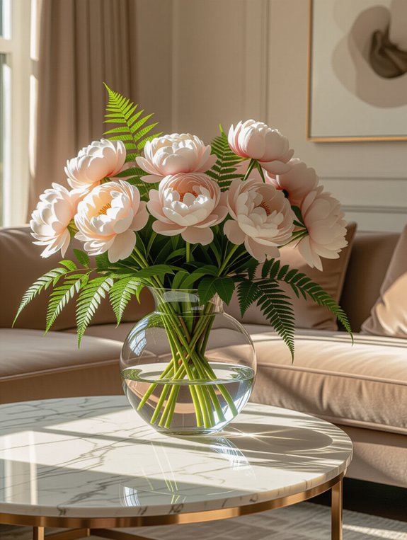 vibrant floral home decor
