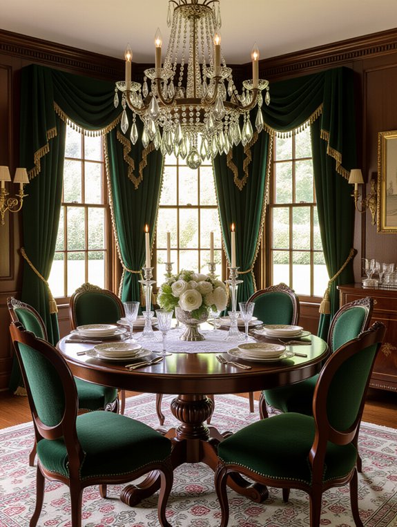 vintage dining room charm