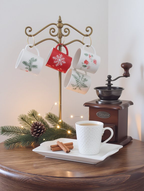 vintage side table charm