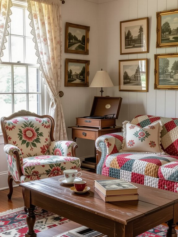 vintage warmth and character