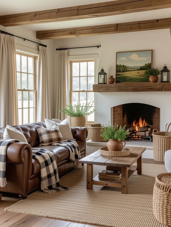 warm inviting rustic charm