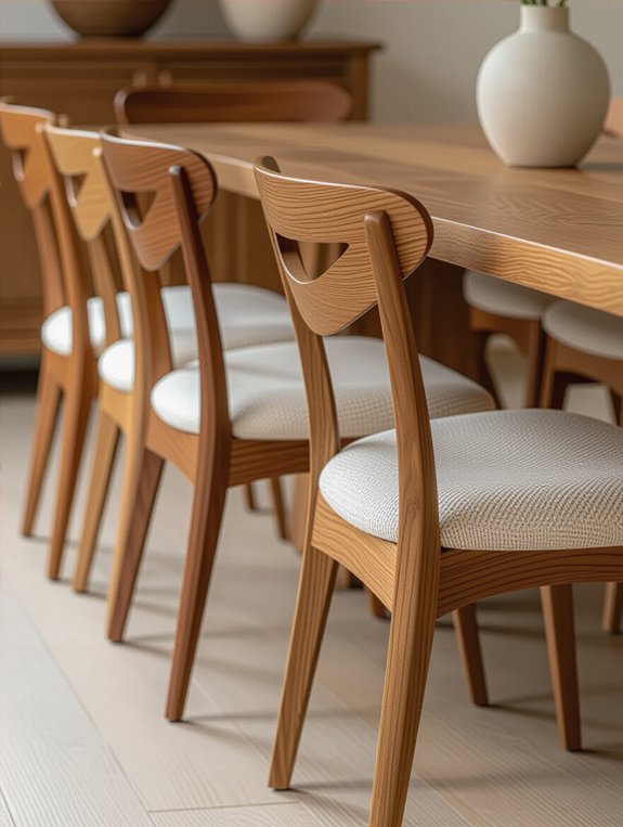 warm inviting wooden finishes