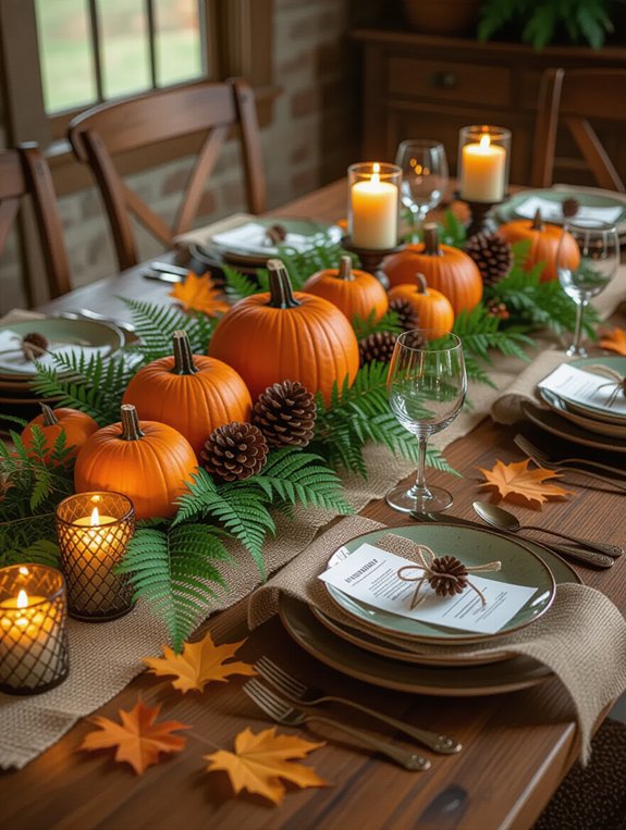 warm natural wood accents