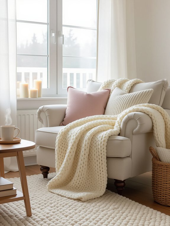 warmth through layered textiles