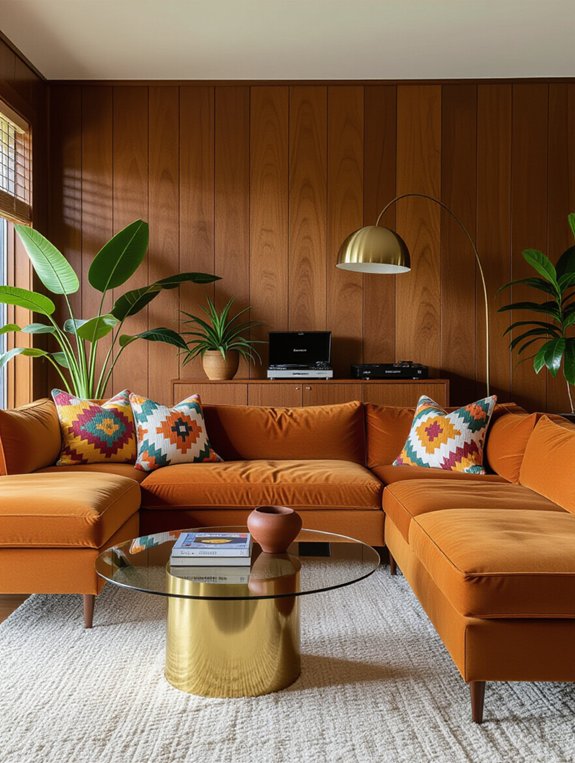warmth through mid century design
