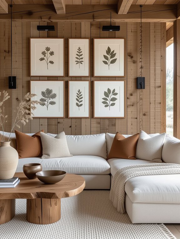 warmth with rustic wood