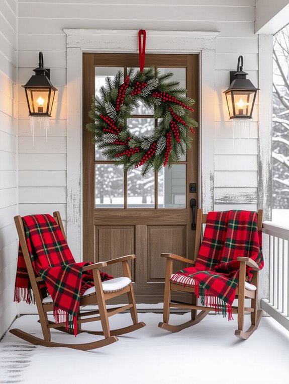 welcoming winter wreath ideas