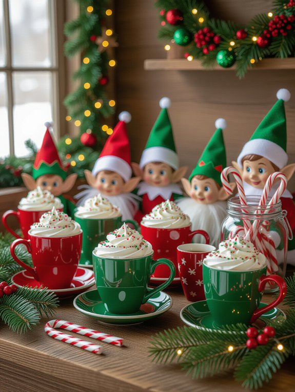 whimsical elf themed bar