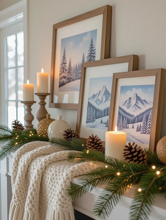 winter artwork for home