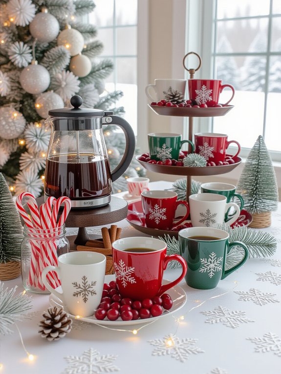 winter wonderland coffee bar