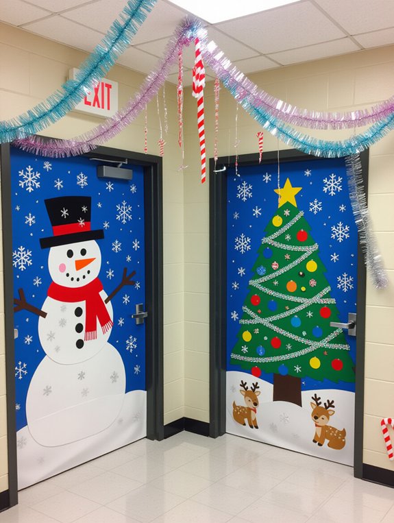 winter wonderland school decor