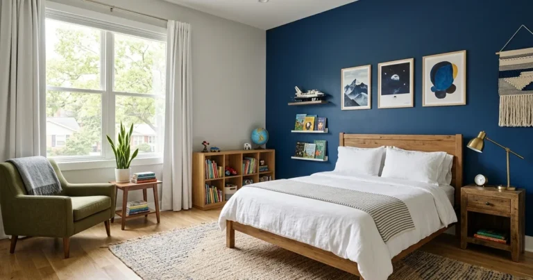 21 Boys' Rooms With a Blue Accent Wall That Just Hit Different