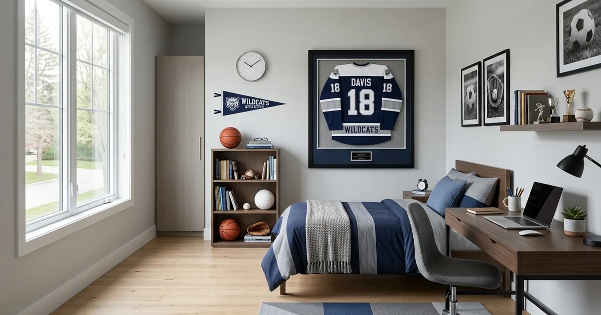 23 Sports-Themed Teen Bedrooms That Aren't Cheesy, I Promise