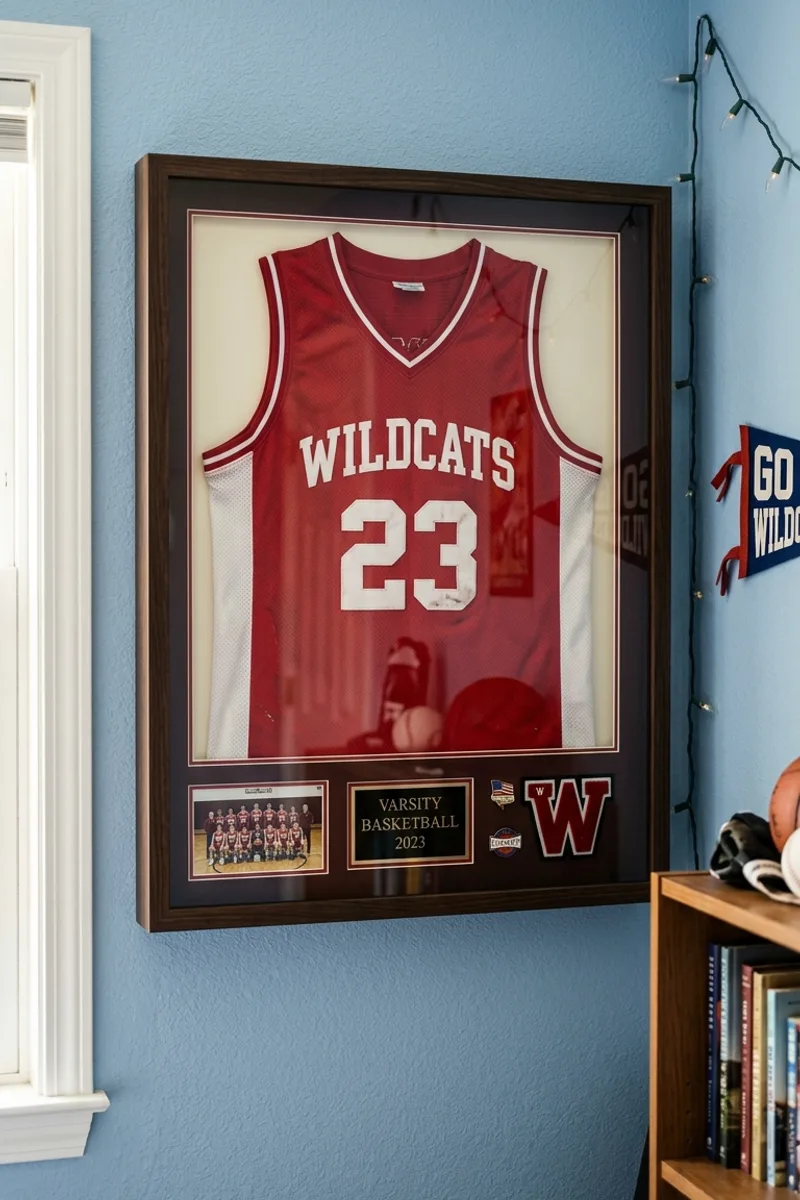 Framed Jersey Display