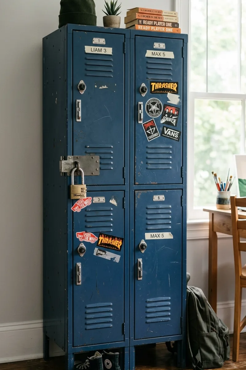 Gym Locker Storage