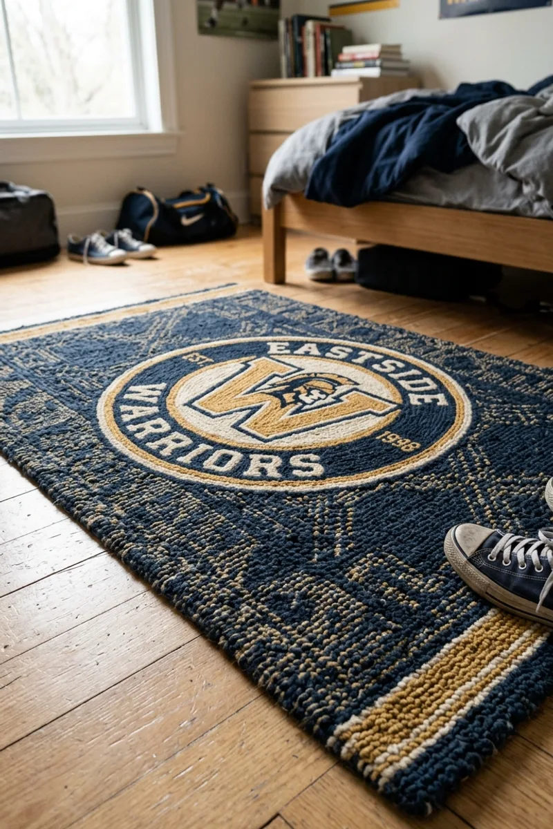 Rug with Team Logo