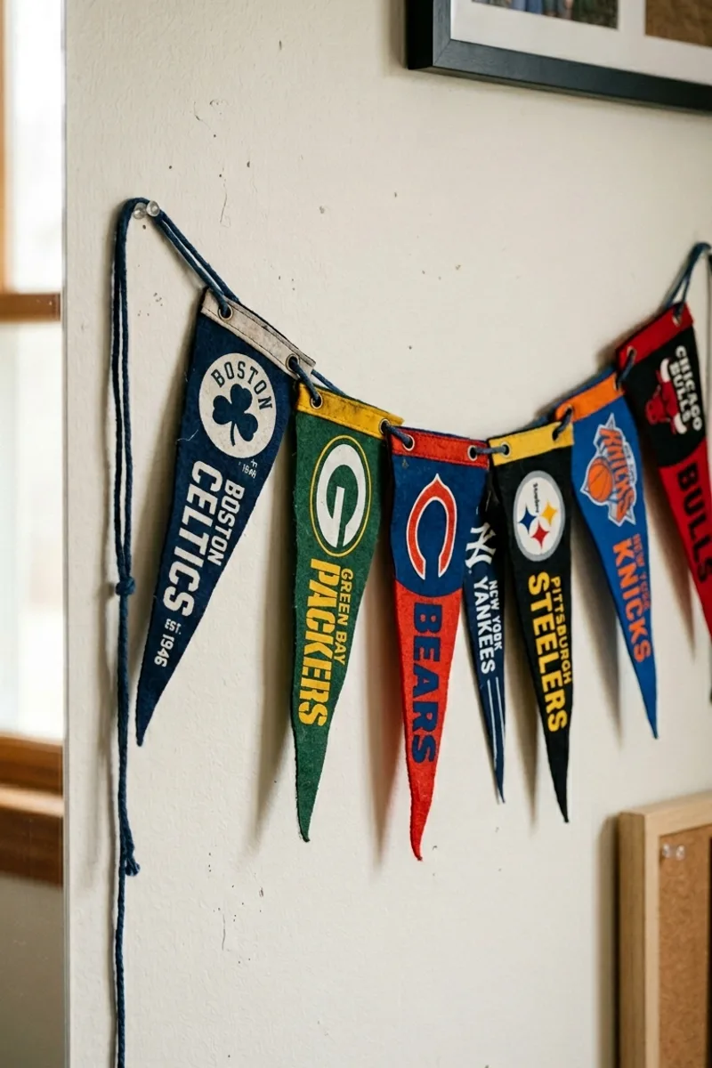 Sports Pennant Banner