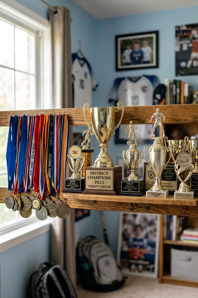 Trophy and Medal Display