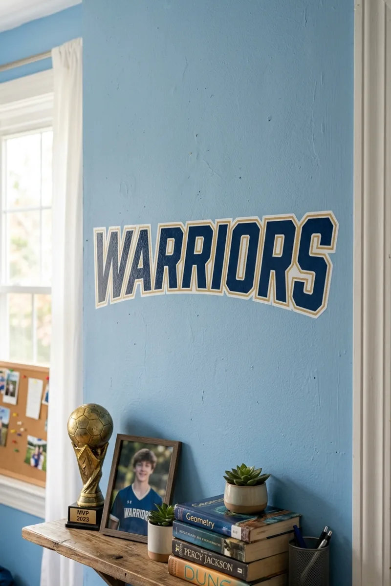 Vinyl Decal of Team Name